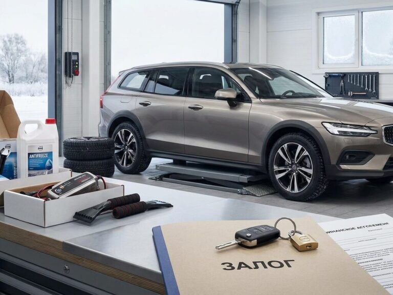 Как подготовить автомобиль к зимнему периоду, если он в залоге